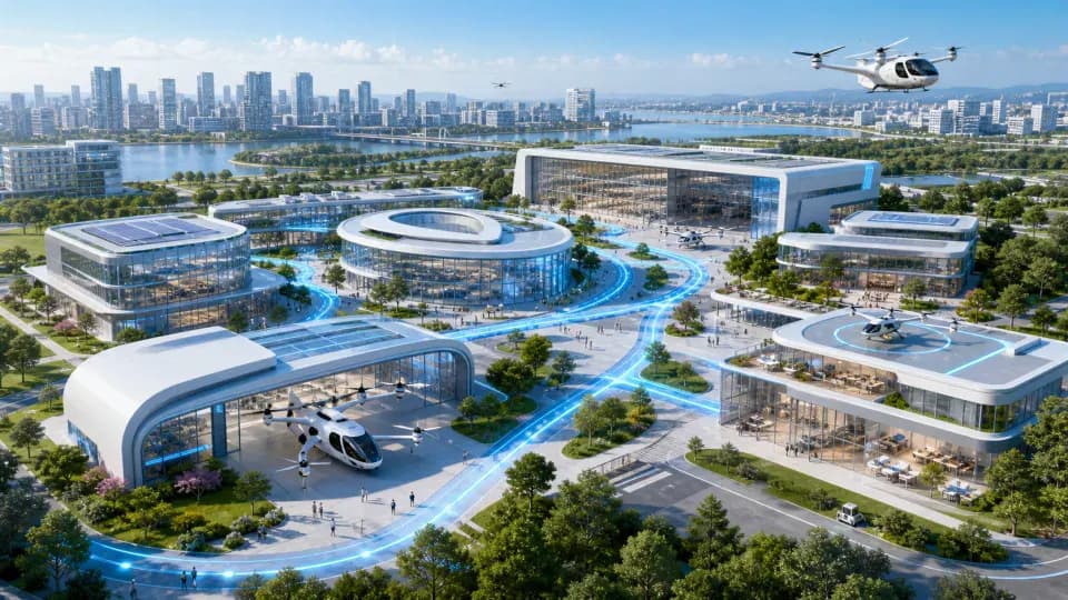 低空产业招商协同主题概念场景